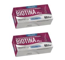 Kit 2 Biotina Cabelos E Pele 60 Comprimidos - Arte Nativa