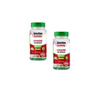 Kit 2 Bioviton Gummy Vinagre De Maçã Unilife 2x30 Gomas Sabor Maça