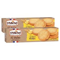 Kit 2 Biscoito Amanteigado Palets Shortbread ST MICHEL 150g Kit 2 Biscoito Amanteigado Palets Shortbread ST MICHEL 150g