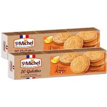 Kit 2 Biscoito Amanteigado ST MICHEL 20 Galettes 130g Kit 2 Biscoito Amanteigado ST MICHEL 20 Galettes 130g