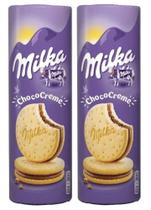 Kit 2 Biscoito De Chocolate Milka Choco Creme 260G