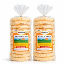 Kit 2 Biscoito de Polvilho Artesanal c/ Parmesão CELLENA 140g