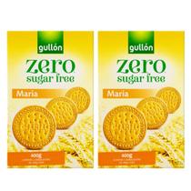 Kit 2 Biscoito Importado Maria Gullon 400 Gramas Sem Açúcar