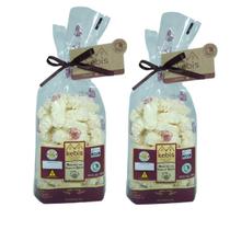 Kit 2 Biscoito Maisena com Raspa de Limão Fruta Natural