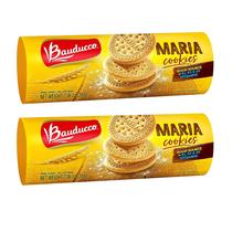 Kit 2 Biscoito Maria Bauducco Pacote Bolacha 200g Fonte de vitaminas