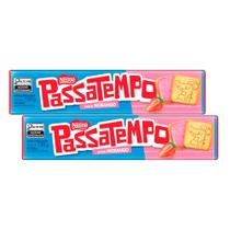 Kit 2 Biscoito Nestlé Passatempo Recheado Morango 130g