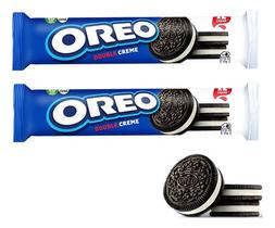Kit 2 Biscoito Oreo Double 185g Clássico Com Duplo Recheio
