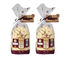 Kit 2 Biscoito Polvilho com Leite de Coco Fruta Natural