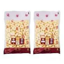 Kit 2 Biscoito Polvilho com Leite de Coco Fruta Natural