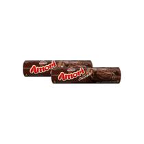 Kit 2 Biscoito Richester Amori Sabor Morango 125g