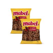 Kit 2 Biscoito Rosquinha Mabel Sabor Chocolate 300g