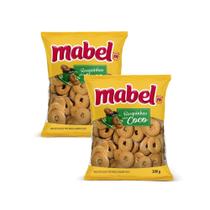 Kit 2 Biscoito Rosquinha Mabel Sabor Coco 300g