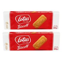 Kit 2 Biscoitos Bolacha Belga Lotus Biscoff