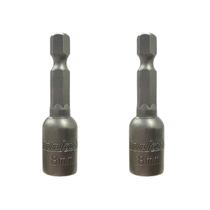 Kit 2 Bit Soquete Canhão Magnética Makita 8mm 1/4"x50mm B-67773 Resistente, Precisa e Profissional Único Kit 2 Bit Soquete Canhão Magnética Makita 8mm 1/4"x50mm B-67773 Resistente, Precisa e Profissional Único