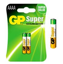 Kit 2 blisters pilha gp mini aaaa 1,5v c/ 2 und cada