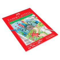 Kit 2 Bloco para Desenho A4 Branco 140g c/20 Fls Max Faber Castell