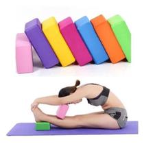 KIT 2 Blocos De Eva Yoga Pilates Cor Variada