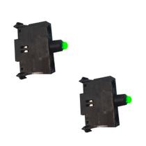 Kit 2 blocos iluminacao led integrado csw f vd