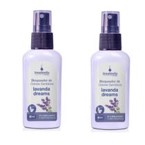 Kit 2 Bloqueador de Odores Sanitários Odorizador Lavanda 60ml Senalândia
