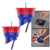 Kit 2 Bloqueador Interno de Mau Cheiro Odor Insetos Para Ralos de Banheiro Cozinhas Pias Kit 2 Bloqueador Interno de Mau Cheiro Odor Insetos Para Ralos de Banheiro Cozinhas Pias