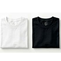 Kit 2 Blusa Baby Look de Algodão Sustentavel Feminina Camiseta Basica Lisa Manga Curta Macia Tamanho:G1Cor:Branco+Preto