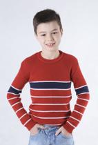 Kit 2 Blusa Casaco 4a8 anos Menino Lã Tricot de Frio Inverno