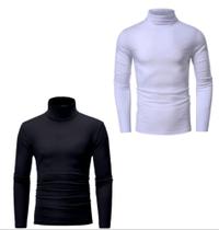 Kit 2 Blusa Ciclista Camisa Segunda Pele Com Proteção Solar Fator 50 UV Esportes