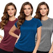 Kit 2 Blusa Dry Fit Feminina Academia Treino Fitness Kit 2 Blusa Dry Fit Feminina Academia Treino Fitness