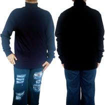 Kit 2 Blusas Femininas Cacharrel Manga Longa Soltinhas Punho Cores Sortidas Malha Crepe Pp Plus Size