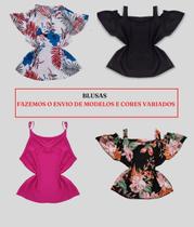 Kit 2 Blusas Femininas Plus Size M ao EGG Roupas Femininas - Bellucy Modas