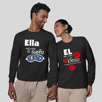 Kit 2 Blusas Frio Moletom Careca Sem Capuz Casal Namorados Beijo