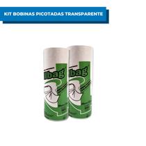 Kit 2 Bobinas Picotadas Roll Bag 20x35 Valgroup