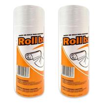 Kit 2 Bobinas Saco Transparente Picotado 25X35 C/500 Sacos