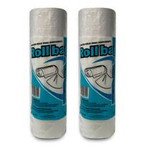 Kit 2 bobinas sacos transparente picotada 30x40 c/500 sacos Kit 2 bobinas sacos transparente picotada 30x40 c/500 sacos