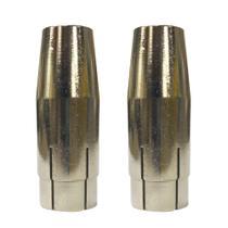 Kit 2 Bocais Cilíndricos para Tocha Mig Robô BZ 15,5mm Esab