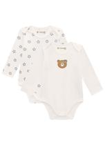 Kit 2 body cotton manga longa Kit 2 body cotton manga longa