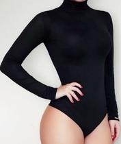 Kit 2 Body Feminino Manga Longa Cacharrel e Regata