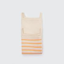Kit 2 Body Infantil Menino Bege Listado e Laranja Hering