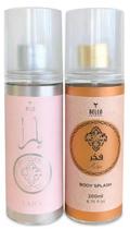 Kit 2 Body Splash Árabe Yara + Rose Bello Charme 200ml Perfume Corporal Feminino