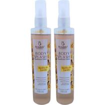 Kit 2 Body Splash Desodorante Colônia Banho de Vanilla 130ml