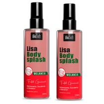 Kit 2 Body Splash Mist Melancia Floral Frutal Colônia Desodorante Corporal 200ml Bio Soft