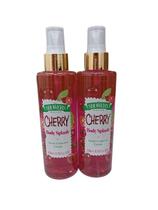 Kit 2 Body Splash Spray Corporal Cereja 200 Ml - Wever