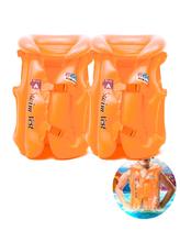 Kit 2 Boia Inflavel Colete Infantil Piscina Praia Verão Agua