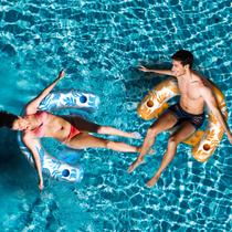 Kit 2 Boias para Piscina Cadeira Flutuante Inflável Adulto com Encosto de Cabeça 105x85x30CM Brastoy Kit 2 Boias para Piscina Cadeira Flutuante Inflável Adulto com Encosto de Cabeça 105x85x30CM Brastoy