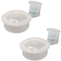 Kit 2 Boias Transparente para Bebedouro de Barro