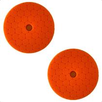Kit 2 Boina De Polimento Automotivo Laranja Refino 6P Kit 2 Boina De Polimento Automotivo Laranja Refino 6P