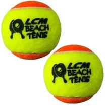 Kit 2 Bola De Beach Tennis LCM conf Normas Oficiais Cbt Usta