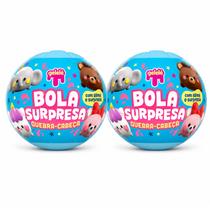 Kit 2 Bola Surpresa Slime Ursinho 70gr Quebra Cabeca Colecao Kit 2 Bola Surpresa Slime Ursinho 70gr Quebra Cabeca Colecao