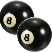 Kit 2 Bolas 8 Preta Numerada Sinuca Bilhar Profissional 52mm Kit 2 Bolas 8 Preta Numerada Sinuca Bilhar Profissional 52mm