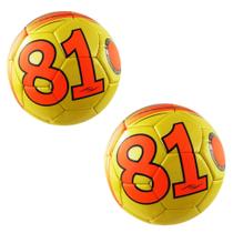 Kit 2 Bolas Dalponte 81 Pentha Futebol de Campo Costurada À Mão
